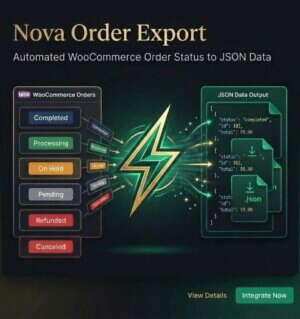 Nova Order Export for WooCommerce