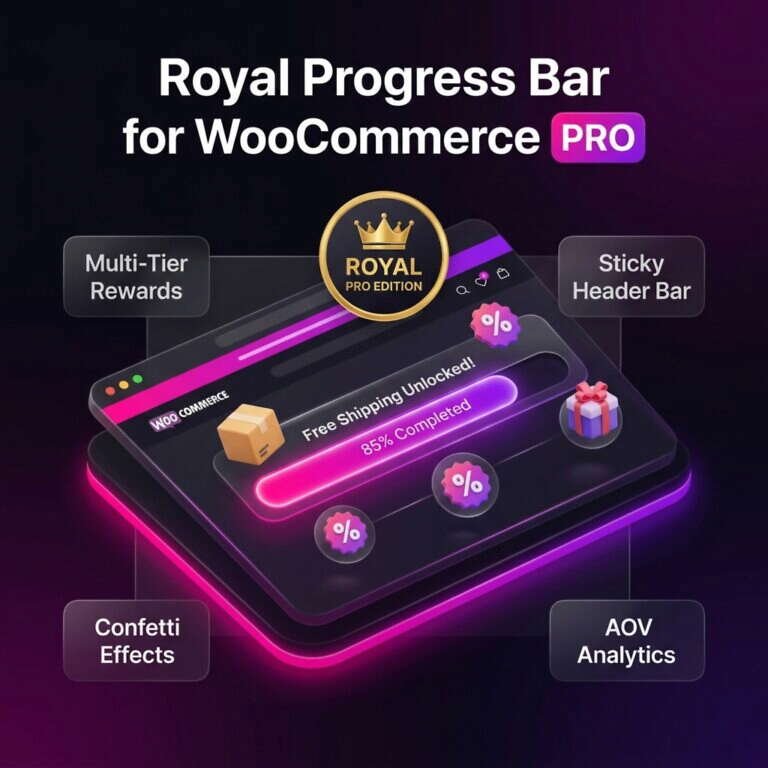 Royal Progress Bar for WooCommerce